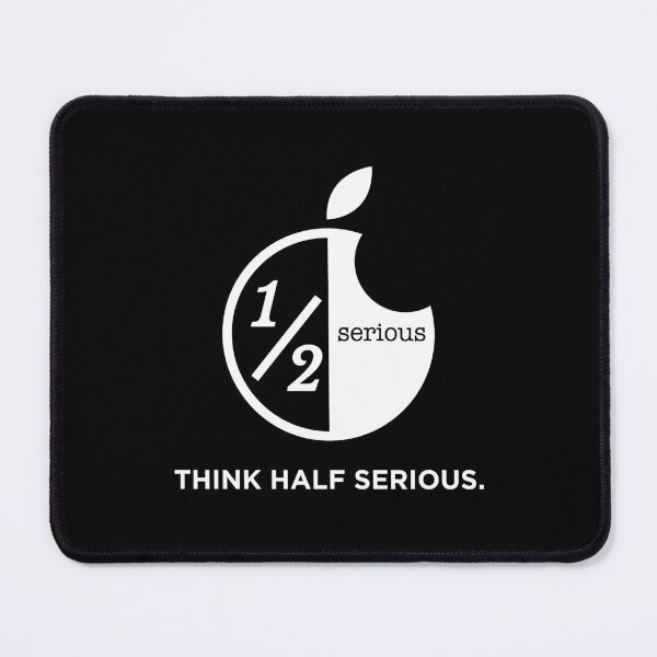 Item preview, Think Half Serious - dark background designed and sold by Half Serious.