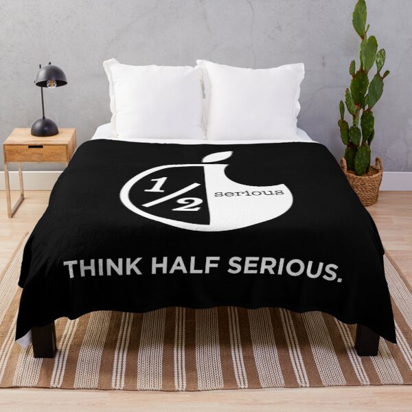Item preview, Think Half Serious - dark background designed and sold by Half Serious.