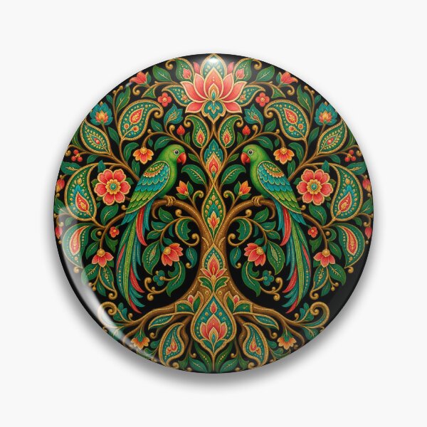 Item preview, Indian Tree of Life with Parrots designed and sold by lAnJefurtifeu.