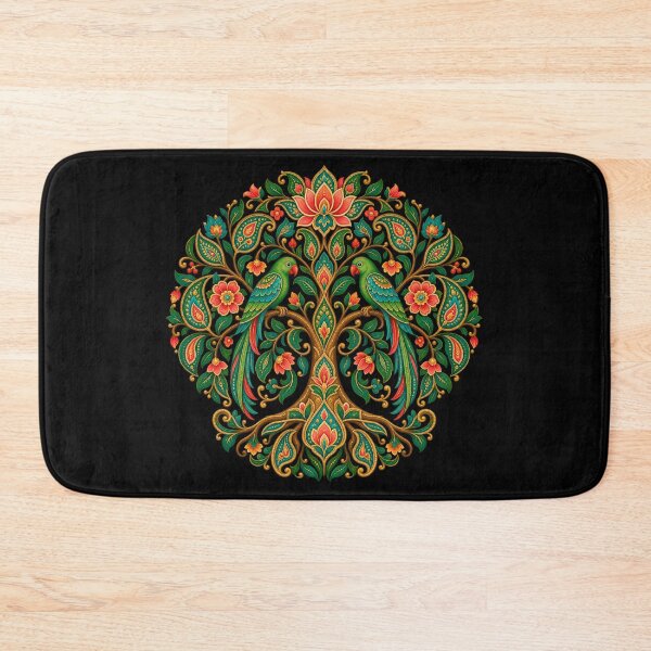 Item preview, Indian Tree of Life with Parrots designed and sold by lAnJefurtifeu.