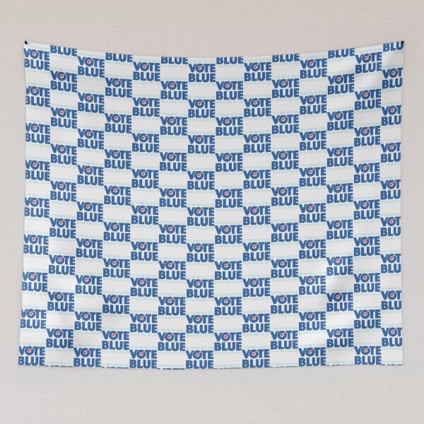 Item preview, Vote Blue Political Support Design for Election Enthusiasts designed and sold by hb-shirt.