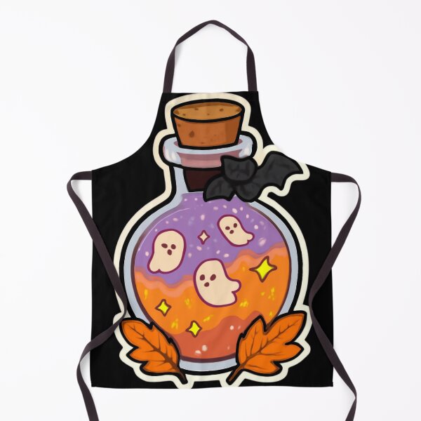 Item preview, Cute Ghost Magic Potion Bottle - Spooky Autumn Witchcore Sticker designed and sold by UnripeAlmond.