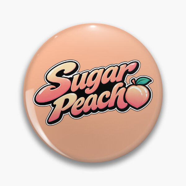Item preview, SUGAR PEACH Logo Classic ©️ Simone Morana Cyla designed and sold by CYLA WORLD | Official Store.