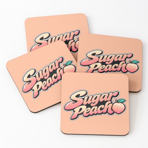 Item preview, SUGAR PEACH Logo Classic ©️ Simone Morana Cyla designed and sold by CYLA WORLD | Official Store.