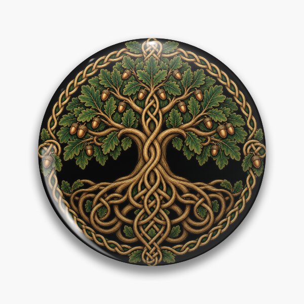 Item preview, Celtic oak with intertwined roots designed and sold by lAnJefurtifeu.