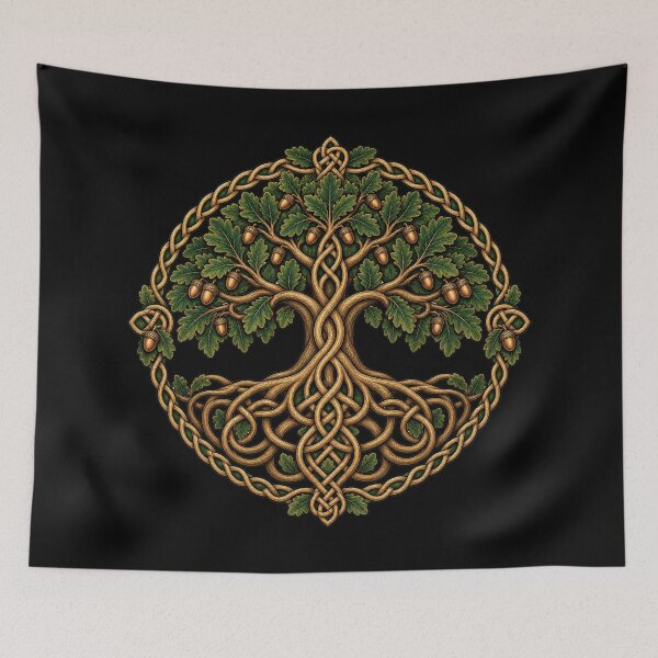 Item preview, Celtic oak with intertwined roots designed and sold by lAnJefurtifeu.