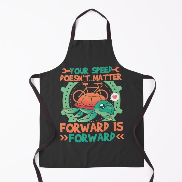 Item preview, Turtle Cycling Forward Is Forward Motivational Design for Progress and Perseverance designed and sold by Hamoodurrehman.