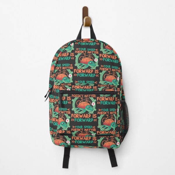 Item preview, Turtle Cycling Forward Is Forward Motivational Design for Progress and Perseverance designed and sold by Hamoodurrehman.