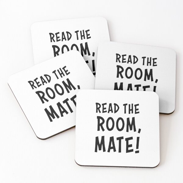 Item preview, Read The Room Mate Funny Sarcastic Quote designed and sold by AntiqueImages.