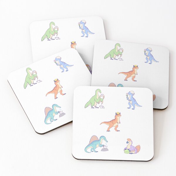 Item preview, Dinosaur Tea Party – Prehistoric Friends Cake & Macarons designed and sold by Zoolumi.
