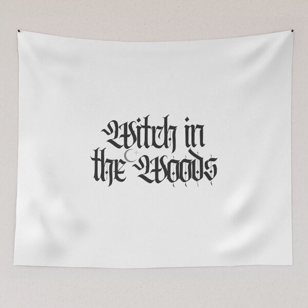 Item preview, Witch in the Woods b&w designed and sold by WanderBetween.