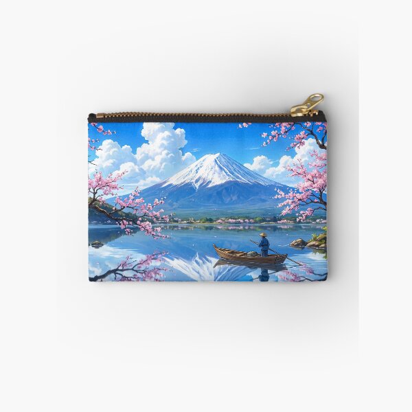 Item preview, Mount Fuji Cherry Blossom Lake designed and sold by StudioDWS.