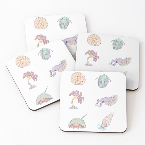 Item preview, Prehistoric Sea Life Cake – Ammonite, Trilobite & Ocean Friends designed and sold by Zoolumi.