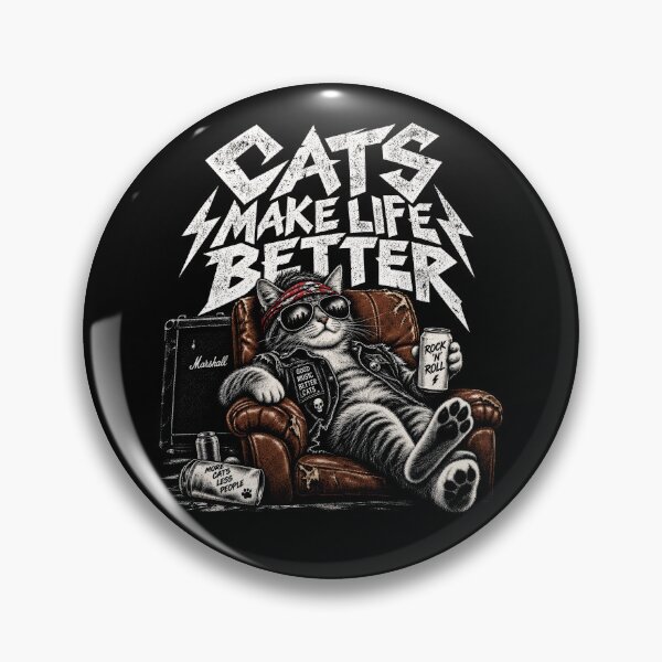 Item preview, Cats make life better designed and sold by vintagefreak79.