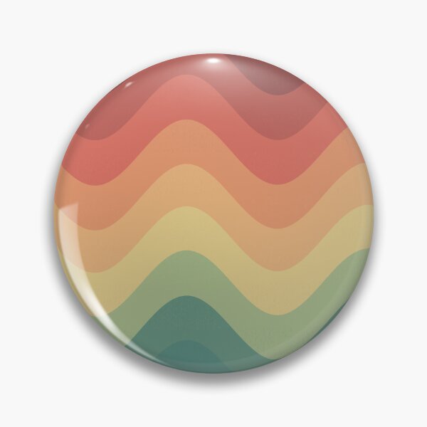 Item preview, Wavy Rainbow Hue Pattern designed and sold by EJs .