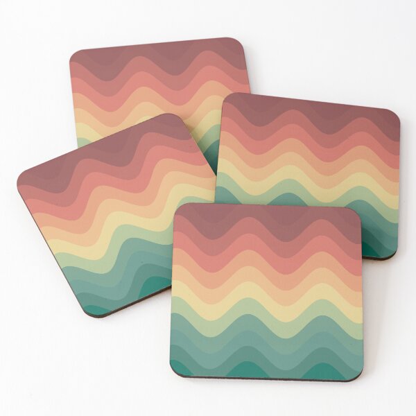 Item preview, Wavy Rainbow Hue Pattern designed and sold by EJs .