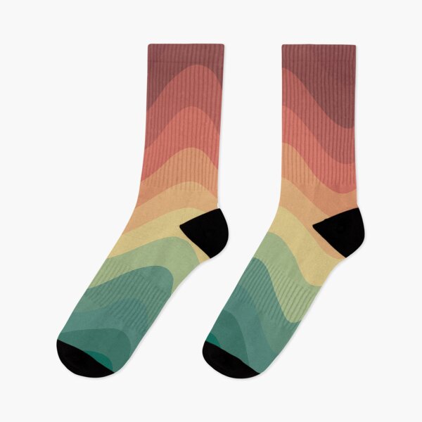 Item preview, Wavy Rainbow Hue Pattern designed and sold by EJs .
