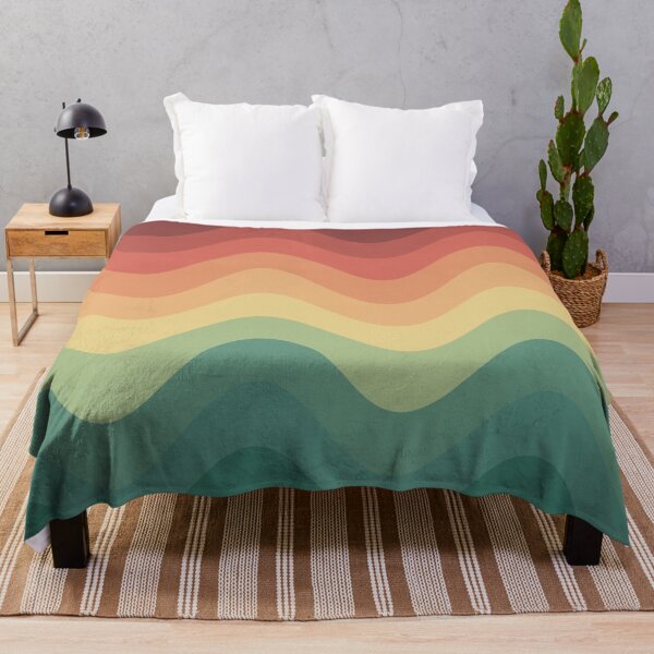 Item preview, Wavy Rainbow Hue Pattern designed and sold by EJs .