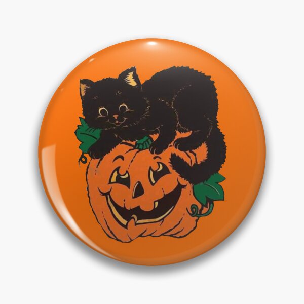 Item preview, Black cat and Pumpkin designed and sold by fandomtrash97.