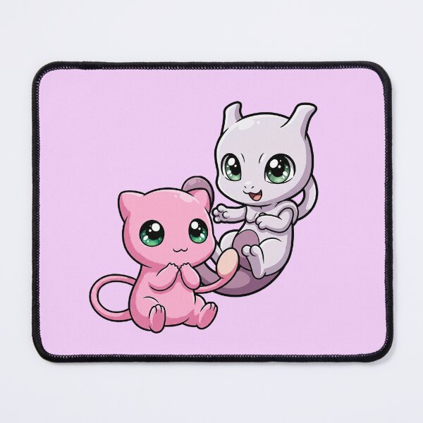 Item preview, Baby Mew and Mewtwo designed and sold by JablesCreates.