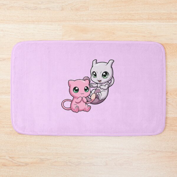 Item preview, Baby Mew and Mewtwo designed and sold by JablesCreates.