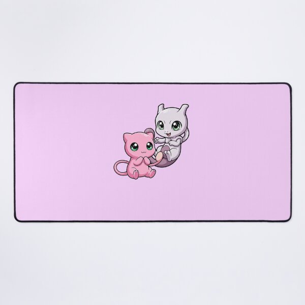 Item preview, Baby Mew and Mewtwo designed and sold by JablesCreates.
