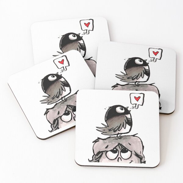 Item preview, Black Capped Chickadee Love Song designed and sold by Grasdal.