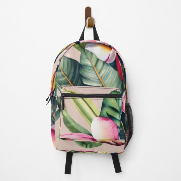 Artikelvorschau, Plumeria-Zweig mit tropischen Blättern entworfen und verkauft von BeachWhisper.