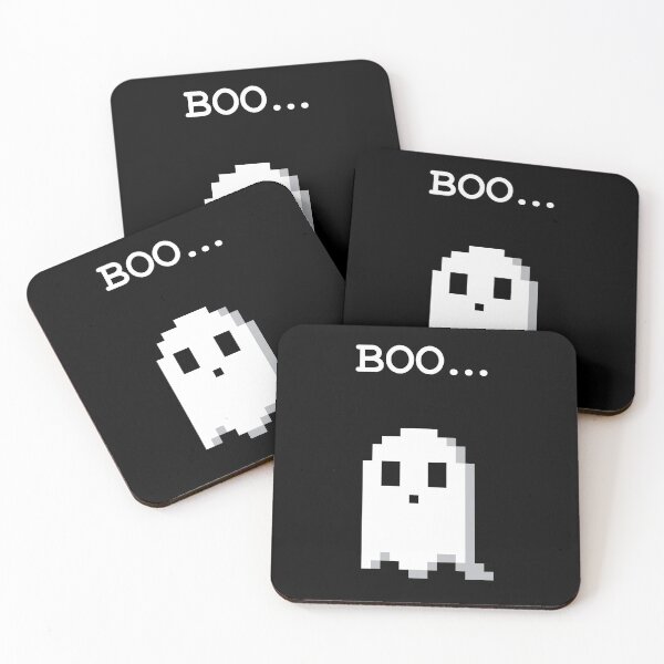 Item preview, 8 Bit Ghost Boo Pixel Sprite Retro Gamer Halloween designed and sold by Osmose-Studio.
