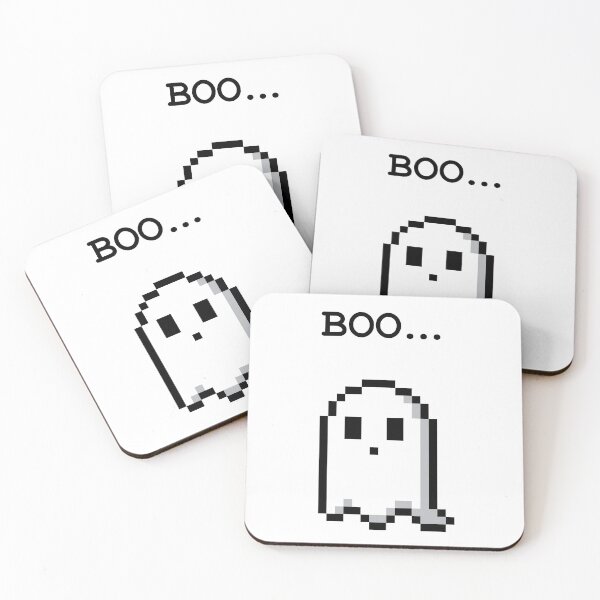Item preview, Cute Pixel Ghost Boo 8 Bit Halloween Retro Gaming designed and sold by Osmose-Studio.