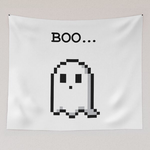 Item preview, Cute Pixel Ghost Boo 8 Bit Halloween Retro Gaming designed and sold by Osmose-Studio.