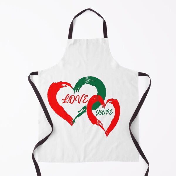Item preview, Love & Hope Dual Brushstroke Hearts Vector Art designed and sold by Carftora786.