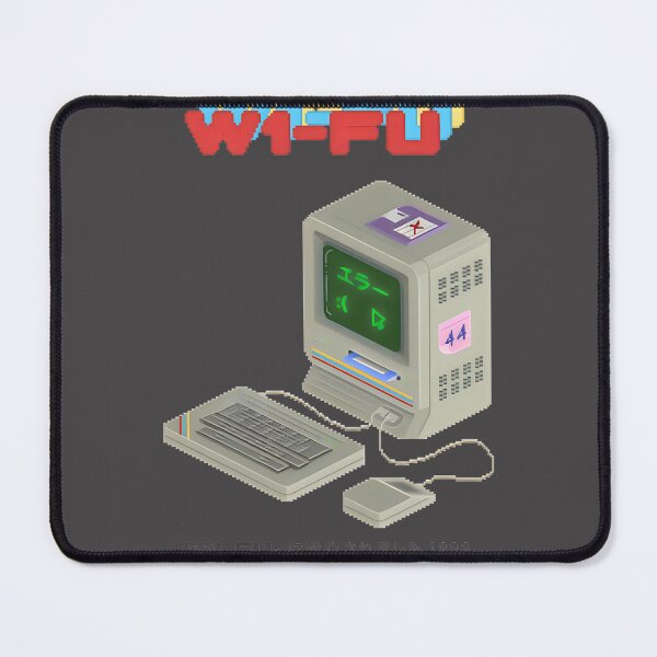 Item preview, W FU Computer Beige Minimalist Tech Design designed and sold by BaraaHisham.