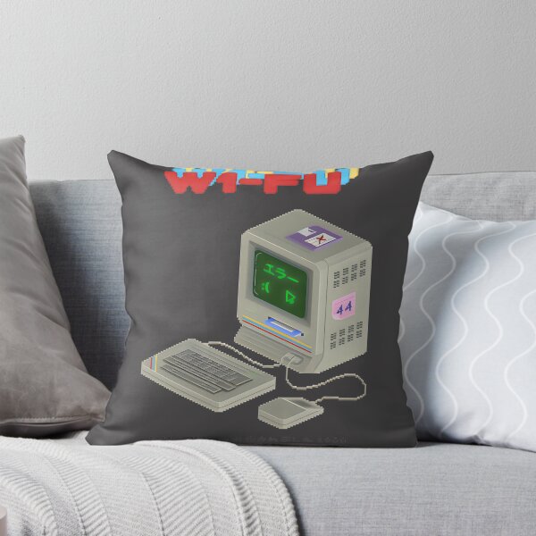 Item preview, W FU Computer Beige Minimalist Tech Design designed and sold by BaraaHisham.