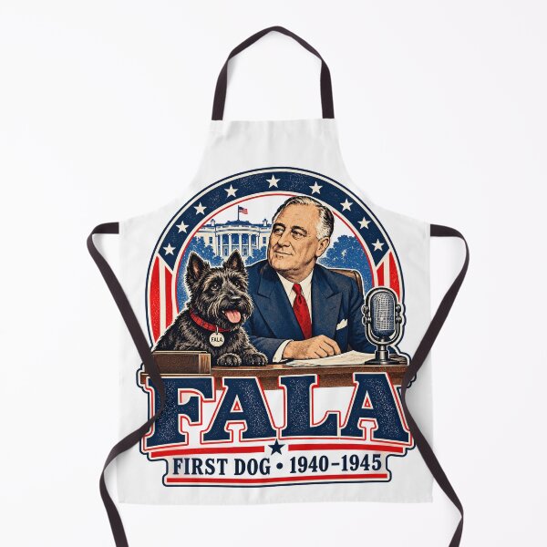 Item preview, Fala – FDR’s Famous Scottish Terrier designed and sold by Past in Threads.