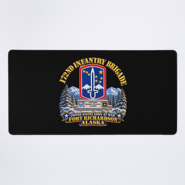 Item preview, 172nd Infantry Brigade - Ft Richardson, Alaska - 3D - Enhanced designed and sold by Military Insignia Products.