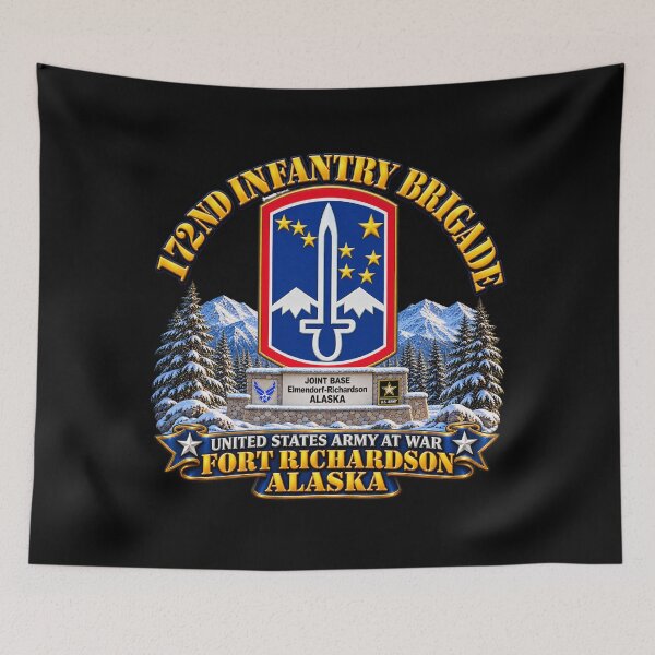 Item preview, 172nd Infantry Brigade - Ft Richardson, Alaska - 3D - Enhanced designed and sold by Military Insignia Products.