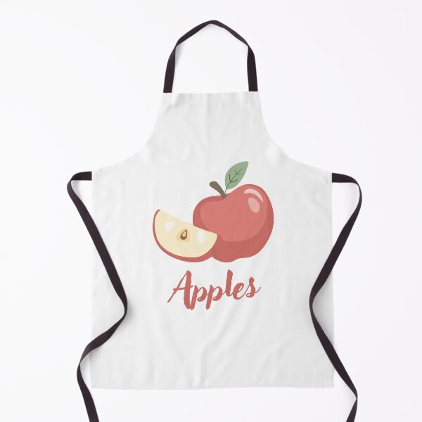 Item preview, Fresh Red Apple Slice Cursive designed and sold by BetweenForms.
