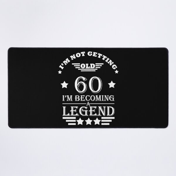 Item preview, I'm Not Getting Old I'm Becoming A Legend - Vintage 60 years old - 60th Birthday Party Gift designed and sold by Alexaltay.