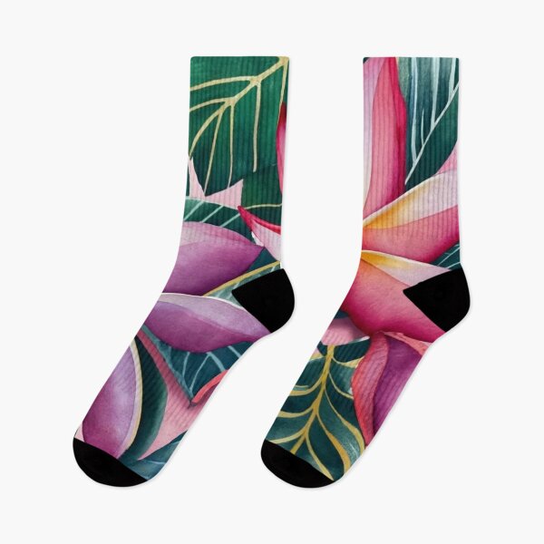 Item preview, Large Pink Plumeria in Dense Foliage designed and sold by BeachWhisper.