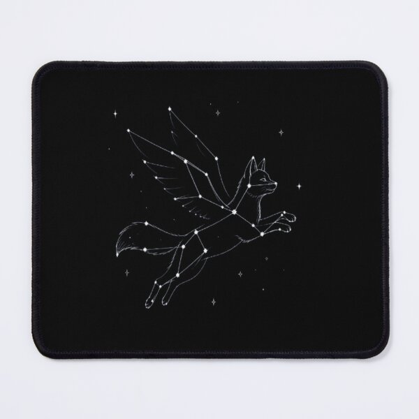 Item preview, Celestial Winged Fox Star Constellation Aesthetic designed and sold by creativerooney.