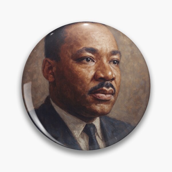 Artikelvorschau, Gemälde von Martin Luther King – Kunst zum Thema Bürgerrechte und Freiheit entworfen und verkauft von GalleryKauffeld.