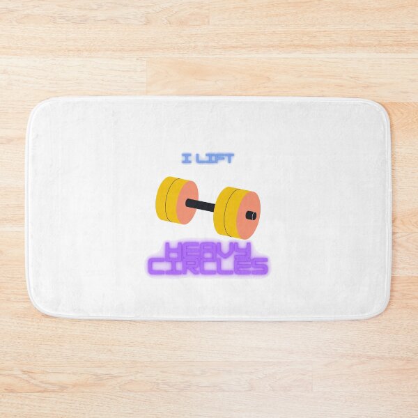 Item preview, I Lift Heavy Circles Design designed and sold by UnrealShopKelko.