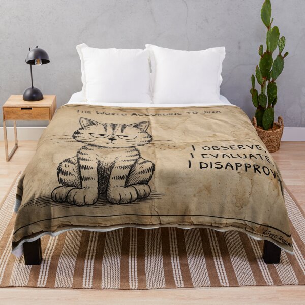 Item preview, I Observe, I Evaluate, I Disapprove designed and sold by Murfi & Jinx By Theo Roman.