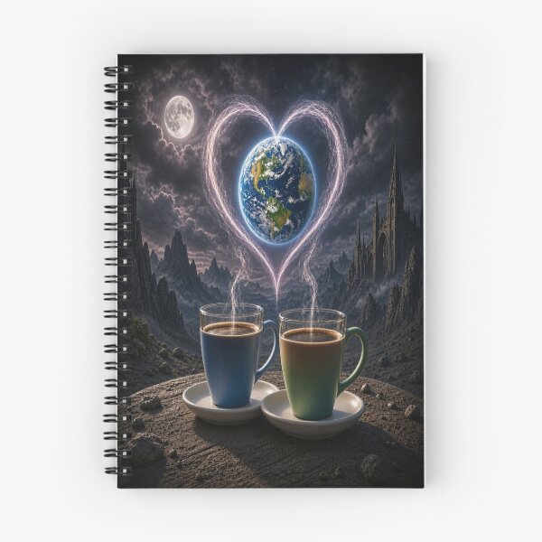 Item preview, Cosmic Coffee for Two designed and sold by Breezes-of-Ida.