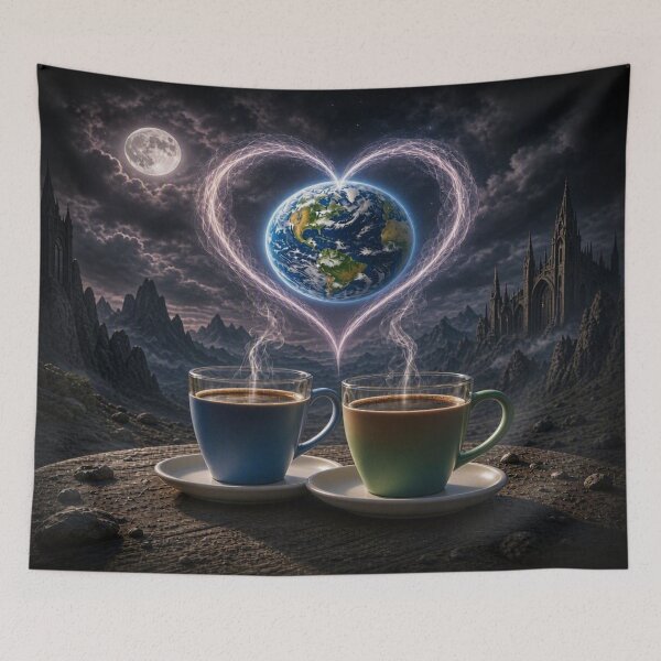 Item preview, Cosmic Coffee for Two designed and sold by Breezes-of-Ida.