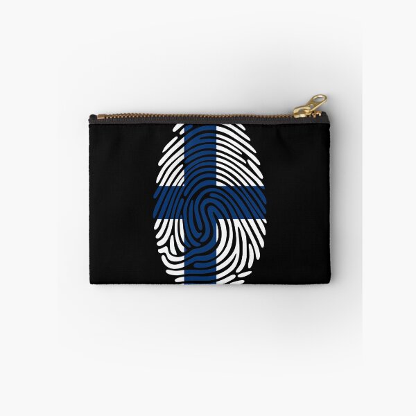 Item preview, Finland Flag Fingerprint Identity | Finnish DNA Heritage Graphic designed and sold by NTGUILTY.