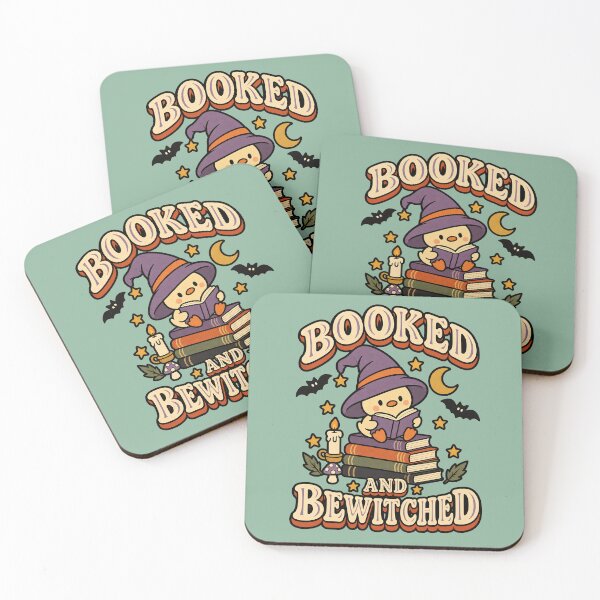 Item preview, Booked and Bewitched Kawaii Witch Duck Reading designed and sold by  MAD's Recreation Studio.