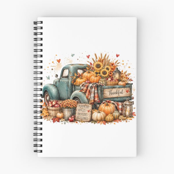 Item preview, Rustic Fall Truck | Pumpkin Hayrides Apples & Blessings Farmhouse Autumn Design designed and sold by Uniquememorable.
