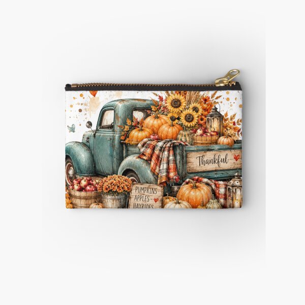 Item preview, Rustic Fall Truck | Pumpkin Hayrides Apples & Blessings Farmhouse Autumn Design designed and sold by Uniquememorable.